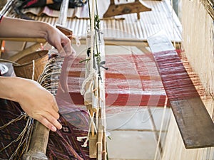 Weaving silk 4