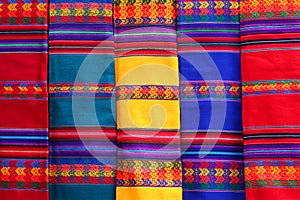 Weawed Textiles at the Tarabuco Market