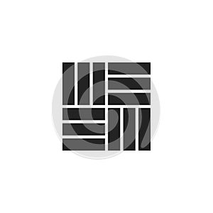 Pattern Glyph Vector Icon, Symbol or Logo.