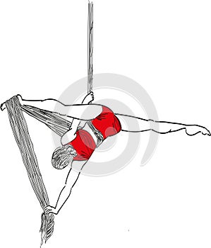 Aerial tissue split
