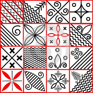 Elements of the Mezen vector