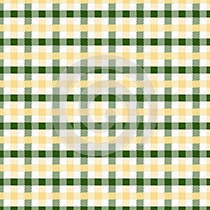 Oliven Green Gingham pattern.