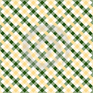 Oliven Green Gingham pattern.