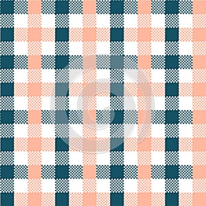 Dark Green Gingham pattern.