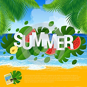 Summer template design