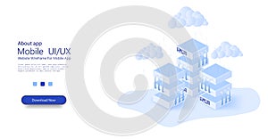 Isometric Big data processing,  digital network