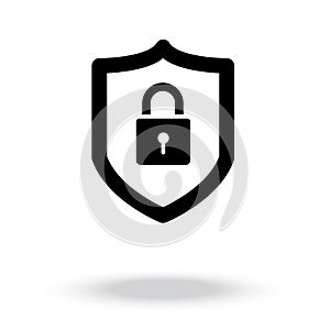 Abstract security vector icon