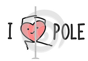 I love pole of funny heart series