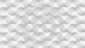 Abstract gray and white illusion with circles pattern 4k background