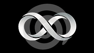 Infinity logo business vector photo