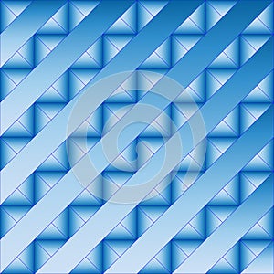 Beautiful wicker background, for greeting cards, unique design, gradient intersection on a blue sky background