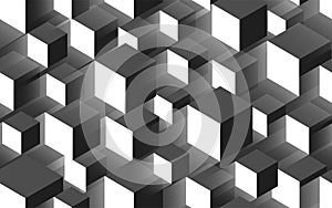 Creative seamless texture background with volume light, and shadow