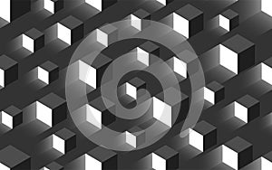 Creative seamless texture background with volume light, and shadow