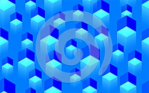 Creative seamless texture background with volume light, and shadow