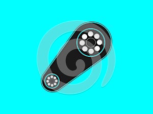 Vector Media Player Template Icon Web Player symbol