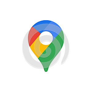 New Google map icon vector