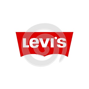 Levi`s brand vector logo.