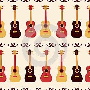 Pattern color guitars