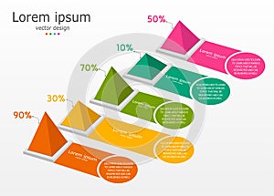 Infographic Education use and vector design illustrations