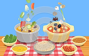 Spotlight in the studio room