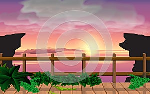 sunlight on the blue sky in the day time