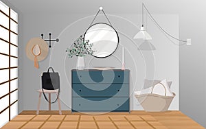 Spotlight in the studio room