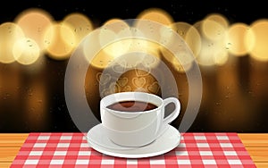 Spotlight in the studio room