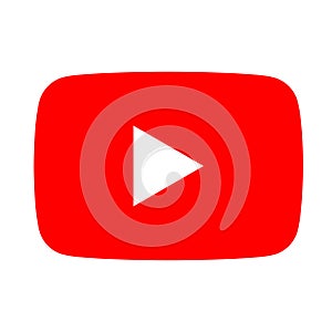 Colored Youtube logo icon