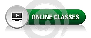 Online classes icon button