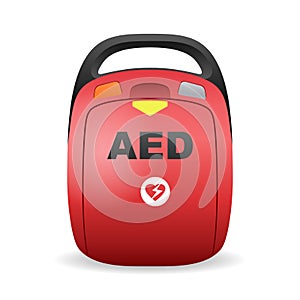 AED - automated external defibrillator    device