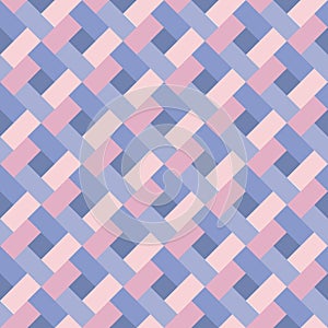 Abstract Colorful Seamless Rectangle Bricks Pattern Background