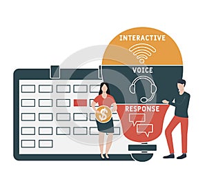 IVR - Interactive Voice Response, acronym