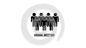 Business People Having Board Meeting illustration