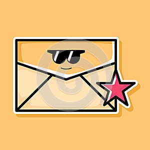 Email icon design vector