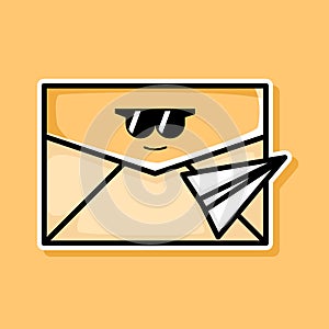 Email icon design vector