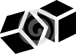 solid sugar icon set vector