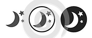 Night icon . web icon set