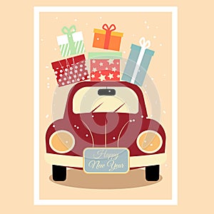 Postcard Happy New Year