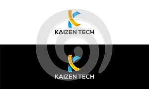 Modern K Letter Logo photo
