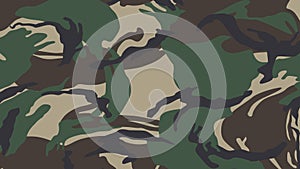 Texture Green Military Army Camouflage Pattern or Background