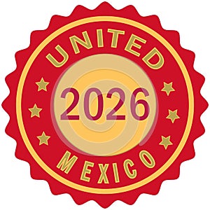 United 2026 Soccer Championship Mexico abstract gradient
