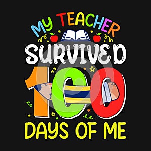 My teacher survived 100 days of me