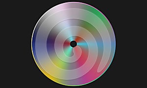 disc cd rainbow
