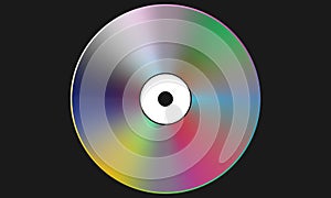 disc cd rainbow