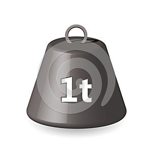 one ton weight