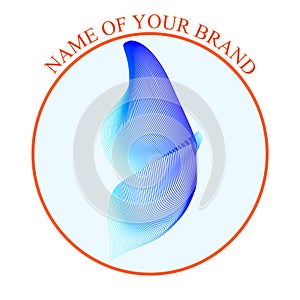 butterfly for circule logo with the circule brand's name