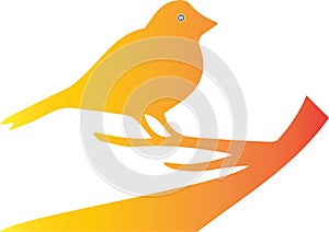 Bird Vector SVG design