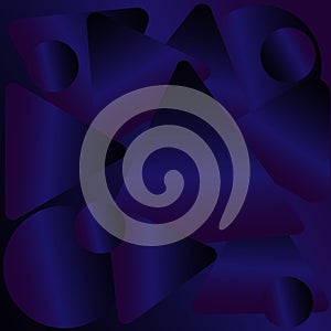 dark gradient wallpaper with geometric shapes for your screen