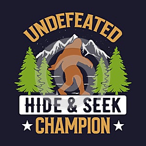 Undefeated hide and seek champion