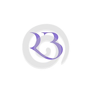 RB initial letter Logo